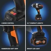 image:imageWORX 20V 12 Cordless Impact Wrench WX272L  Brushless Motor Battery Included Charger Included20V Cordless Brushless High Torque Impact WrenchBattery Pack  Charger  Carry Bag