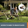 image:imageWORX 3 in 1 Cordless String TrimmerLawn EdgerMini Mower 12 Electric Weed Wacker with Command Feed 20V Weed Eater with 55 LBS 2 Batteries amp Charger Included WG17012 Trimmer  360 CFM Blower w2 20 Ah Batteries