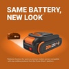 image:imageWORX Battery 20V 40Ah Power Share PRO WA367420Ah battery