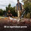 image:imageWORX Cordless Leaf Blower Electric Blowers for Lawn Care with 120 MPH amp 35 LBS Long Nozzle Design for Narrow Spaces with Cleaning Attachments Battery amp Charger Included WG5451190MPH 40V BlowerTool Only