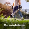 image:imageWORX Nitro Cordless Leaf Blower Electric Blower with 620 CFM amp 165 MPH Blowers for Lawn Care with Brushless Motor amp 3 Speed Control 2  40 Ah Batteries amp Charger Included WG585620CFM 40V BlowerTool Only