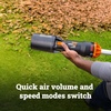 image:imageWORX Nitro Cordless Leaf Blower Electric Blower with 620 CFM amp 165 MPH Blowers for Lawn Care with Brushless Motor amp 3 Speed Control 2  40 Ah Batteries amp Charger Included WG585620CFM 40V BlowerTool Only