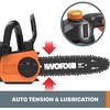 image:imageWorx 20V 10 Cordless Chainsaw Power Share with AutoTension Tool Only  WG322910 Cordless Chainsaw