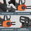 image:imageWorx 20V 10 Cordless Chainsaw Power Share with AutoTension Tool Only  WG322910 Cordless Chainsaw