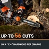 image:imageWorx 20V 10 Cordless Chainsaw Power Share with AutoTension Tool Only  WG322912 Cordless Brushless Chainsaw