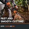 image:imageWorx 20V 10 Cordless Chainsaw Power Share with AutoTension Tool Only  WG322912 Cordless Brushless Chainsaw