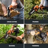 image:imageWorx 20V 5 Mini Cordless Chainsaw 39 lbs 22 fts Chain Speed Power Share Battery Upper amp Hand Guard WG324  Battery amp Charger Included5 22 fts Pruning Saw 20Ah Battery