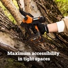 image:imageWorx 20V 5 Mini Cordless Chainsaw 39 lbs 22 fts Chain Speed Power Share Battery Upper amp Hand Guard WG324  Battery amp Charger Included5 25 fts Pruning Saw 20Ah Battery