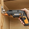 image:imageWorx 4V Electric Screwdriver Rechargeable Cordless Power Screwdriver Set with 6 Bits Screw Holder Charger  WX255LWX255L5USBWCASE