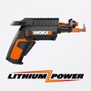 image:imageWorx 4V Electric Screwdriver Rechargeable Cordless Power Screwdriver Set with 6 Bits Screw Holder Charger  WX255LWX255LAC