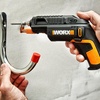 image:imageWorx 4V Electric Screwdriver Rechargeable Cordless Power Screwdriver Set with 6 Bits Screw Holder Charger  WX255LWX255LAC
