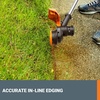 image:imageWorx Cordless String Trimmer 13 Electric Weed Wacker with Auto Feed 40V Lightweight Weed Eater with Dualexit Cutting Head 2 Batteries amp Charger Included WG18313 40V Trimmer w2 20 Ah Batteries
