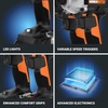 image:imageWorx Nitro 20V Brushless 12 Hammer Drill Cordless and 14 Cordless Impact Driver Combo Kit Cordless Drill Set with Storage Bag Power Share Compatible WX971L  Batteries amp Charger Included