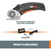 image:imageWorx WX082L 4V ZipSnip Cordless Electric Scissors fabric scissors rotary cutter4V Zipsnip 1 Blade included