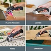 image:imageWorx WX082L 4V ZipSnip Cordless Electric Scissors fabric scissors rotary cutter4V Zipsnip 2 Blades  Storage Bag included