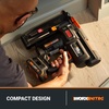image:imageWorx WX840L 20V Power Share Cordless 18 Gauge Nail amp Staple Gun16Ga Straight Finish Nailer Tool only