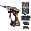 image:imageWORX Cordless Drill Driver 20V 445 inlb Brushless Power Drill Driver Powerful Drilling and Driving 2in1 Design Intelligent Digital Display Battery and Charger Included PowerShare20V SwitchDriver Drill 20Battery  Charger  Accessory Included