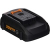 image:imageWorx WA3575 20V PowerShare 20 Ah Replacement Battery Orange and BlackPower Share 20V 20Ah