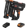 image:imageWorx WX840L 20V Power Share Cordless 18 Gauge Nail amp Staple Gun16Ga Straight Finish Nailer Battery  Charger Included