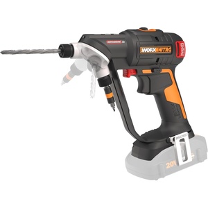 image:imageWORX Cordless Drill Driver 20V 445 inlb Brushless Power Drill Driver Powerful Drilling and Driving 2in1 Design Intelligent Digital Display Battery and Charger Included PowerShareNitro 20V SwitchDriver 20  2in1 Brushless Cordless Drill Driver  2in1 Drill Set Rotatable Dual 14 Chucks  Compact Cordless Drill with Digital Torque Setting WX177L9  Tool Only