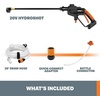 image:imageWORX 20V Power Share 320 PSI Hydroshot Power Cleaner  WG6209 Tool Only