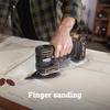image:imageWORX Cordless Sander 20V 10000 orbitsminute Electric Sander 5in1 Functions Toolless Sanding Pad Change 20 V 20 Ah Battery and Charger Included PowerShare20V 5in1 Sander