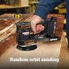 image:imageWORX Cordless Sander 20V 10000 orbitsminute Electric Sander 5in1 Functions Toolless Sanding Pad Change 20 V 20 Ah Battery and Charger Included PowerShare20V 5in1 Sander Tool Only