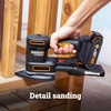 image:imageWORX Cordless Sander 20V 10000 orbitsminute Electric Sander 5in1 Functions Toolless Sanding Pad Change 20 V 20 Ah Battery and Charger Included PowerShare20V 5in1 Sander