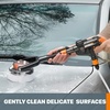 image:imageWORX Hydroshot Adjustable Automotive Power Scrubber Quick Snap Connection  WA1820 Soft Bristles