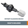 image:imageWORX Hydroshot Rotary Cleaning Brush Quick Snap Connection  WA4042
