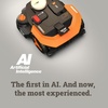 image:imageWORX Landroid Vision Cloud Robot Lawn Mower No Perimeter Wire Robot Mower for 1 Acre AI Obstacle Avoidance  RTK Cloud Navigation 30 Slope Auto Mapping App Control CuttoZero WR340TwoWheel Drive