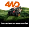 image:imageWORX Landroid Vision Cloud Robot Lawn Mower No Perimeter Wire Robot Mower for 1 Acre AI Obstacle Avoidance  RTK Cloud Navigation 30 Slope Auto Mapping App Control CuttoZero WR340AllWheel Drive