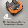 image:imageWORX Landroid Vision Cloud Robot Lawn Mower No Perimeter Wire Robot Mower for 14 Acre AI Obstacle Avoidance and RTK Cloud Navigation 30 Slope Auto Mapping App Control WR310