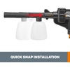 image:imageWORX WA4036 135 oz Soap Dispenser Attachment Bottle for Hydroshot Portable Power Cleaners1