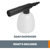 image:imageWORX WA4036 135 oz Soap Dispenser Attachment Bottle for Hydroshot Portable Power Cleaners1