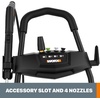 image:imageWORX WG604 1600 Max PSI 13A Pressure Washer with Rolling Cart Black and OrangePressure Washer w Cart style