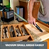 image:imageWORX WX030L 20V Power Share Cordless Cube Vac Compact Vacuum Blackbare tool only