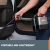 image:imageWORX WX030L 20V Power Share Cordless Cube Vac Compact Vacuum Blackwith battery and charger