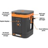 image:imageWORX WX092L9 Tire Inflator Portable Air Compressor Cordless 20V  150 PSI For Car Tires Motorcycle amp Balls Digital Pressure Gauge Auto ShutOff Tool Only8Accessory Air Pump wTool Only