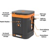 image:imageWORX WX092L9 Tire Inflator Portable Air Compressor Cordless 20V  150 PSI For Car Tires Motorcycle amp Balls Digital Pressure Gauge Auto ShutOff Tool Only8Accessory Air Pump wBattery  20 Ah Charger