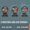 image:imageWORX WX095L9 20v 9 Fan Bare Tool OnlyWX097L9 Misting Fan Tool Only