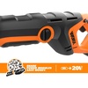 image:imageWORX WX508L 20V Recip SawBattery  Charger Included