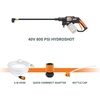 image:imageWorx 13 Amp Electric Pressure Washer 2090 PSI  WG606Battery powered portable power cleanerTool Only