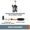 image:imageWorx 13 Amp Electric Pressure Washer 2090 PSI  WG606Electric 2090 PSI Pressure Washer
