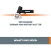 image:imageWorx 20V MAKERX WX745L9 ZipSnip Mini Rotary Cutter Tool Only