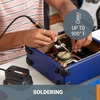 image:imageWorx MAKERX WX991L 3pc Crafting Tool Combo Kit  Rotary Tool  Angle Grinder  Wood amp Metal CrafterMAKERX 2 PC Crafting Tool Combo