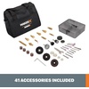 image:imageWorx MAKERX WX991L 3pc Crafting Tool Combo Kit  Rotary Tool  Angle Grinder  Wood amp Metal CrafterMAKERX5 PC Crafting Tool Deluxe Combo