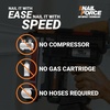 image:imageWorx Nitro 20V 18GA Cordless Brad Nailer Cordless Nail Gun Nail Gun Battery Powered Up to 2 Inch ToolFree Jam Release Trimming amp Molding Baseboard WX842L PowerShare  Battery Charger IncludedWX842L
