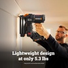 image:imageWorx Nitro 20V 18GA Cordless Brad Nailer Cordless Nail Gun Nail Gun Battery Powered Up to 2 Inch ToolFree Jam Release Trimming amp Molding Baseboard WX842L PowerShare  Battery Charger IncludedWX838L9