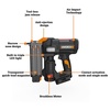 image:imageWorx Nitro 20V 18GA Cordless Brad Nailer Cordless Nail Gun Nail Gun Battery Powered Up to 2 Inch ToolFree Jam Release Trimming amp Molding Baseboard WX842L PowerShare  Battery Charger IncludedWX838L9